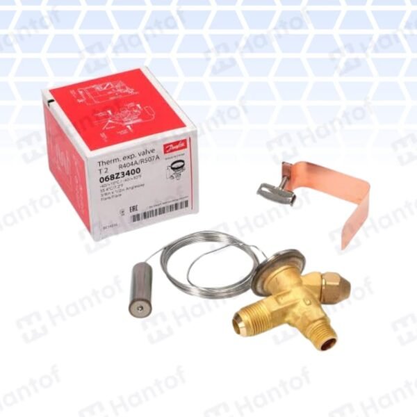 Valvula de expasion Termostatica TS2 R404A/507A Marca DANFOSS