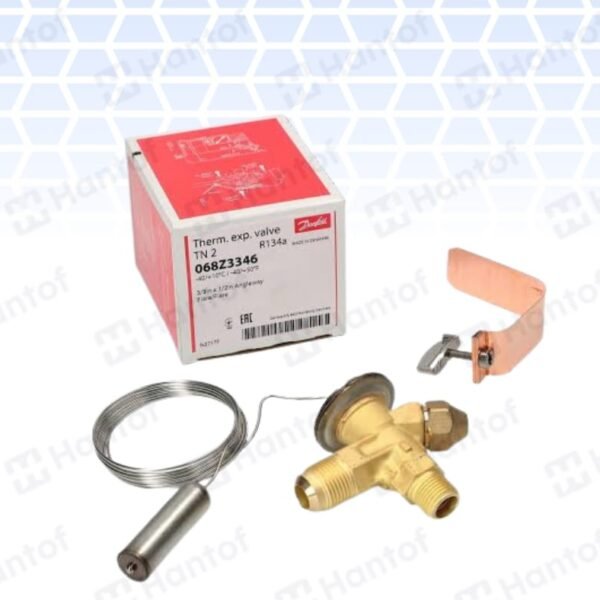 Valvula de expasion Termostatica T2/TE2 R134A Marca DANFOSS